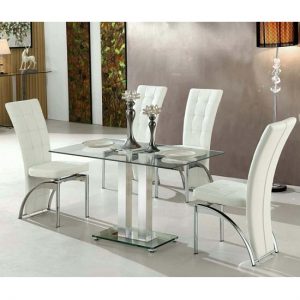 Jet_small_clear_with_4_Ravenna_chairs_WHITE