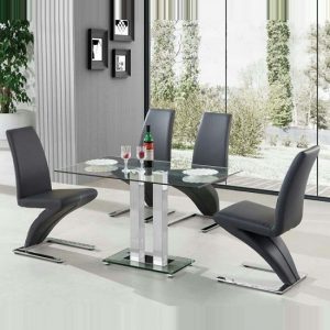 Jet_small_clear_with_4_Z_Chairs_GREY