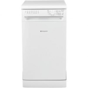 HOTPOINT  SISML21011P Slimline Dishwasher &#8211; White, White, MySmallSpace UK
