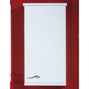 Jessica Bathroom Wall Mounted Storage Cabinet In White, MySmallSpace UK