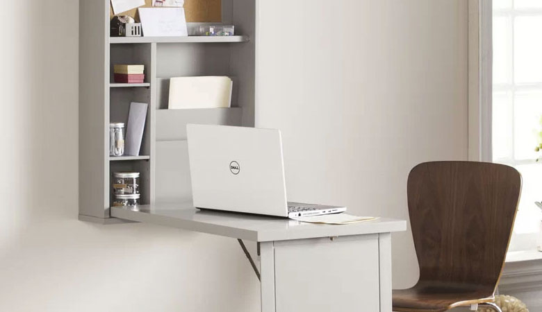 Best Space Saving Wall Desk Collection for small home office space