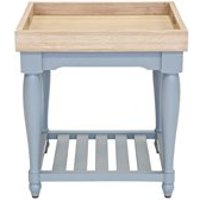 WILLIS & GAMBIER GENOA TRAY TOP TABLE in Oyster Grey
