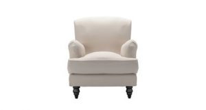 Small Snowdrop Armchair in Smart Linen Oat