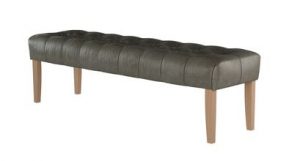 Leopold Dining Bench in Vintage Leather Matcha