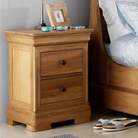 WILLIS & GAMBIER LYON SMALL BEDSIDE TABLE with 2 Drawers