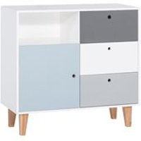 VOX CONCEPT CHEST OF DRAWERS in Grey & Blue
