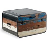 RETRO STORAGE TRUNK / COFFEE TABLE in Recycled Boatwood