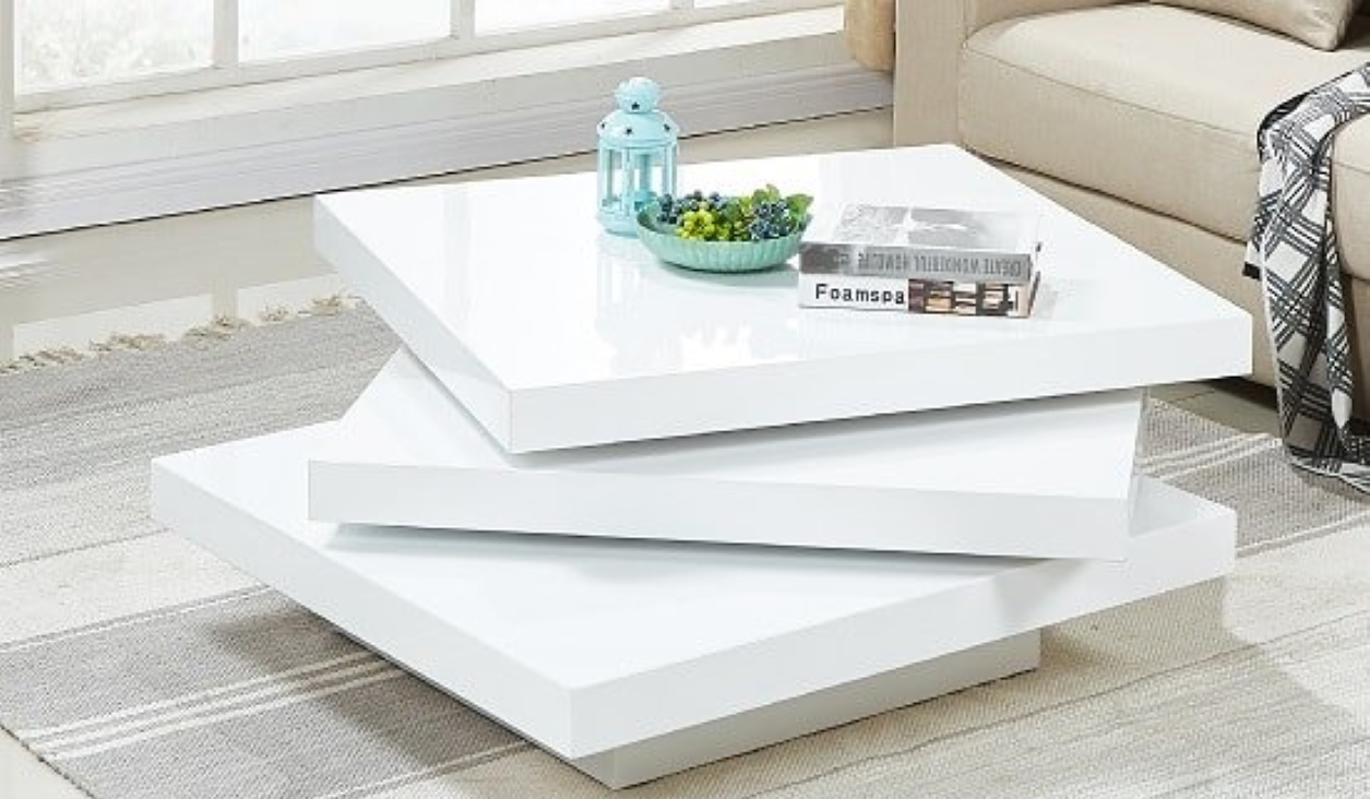 Looking For An Rotating Coffee Table To Maximise Your Small Space