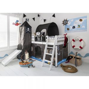 cabin-bed-with-slide-midsleeper-kids-pirate-hideaway-with-tent-tunnel-tower-tidy-p711-4395_image