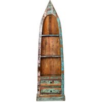 River Thames Reclaimed Wood Boat Cabinet