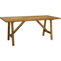 Rustic Dining Table And Bench Set