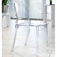 Transparent Ghost Crystal Dining Chair