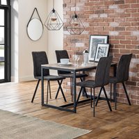 Julian-Bowen-Tribeca-Dining-Set-with-4-Chairs