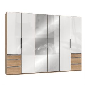 kraz-mirrored-6-doors-wardrobe-white-n-planked-oak