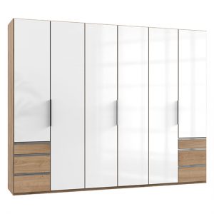 kraza-wooden-6-doors-wardrobe-white-n-planked-oak