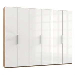 kraza-wooden-wardrobe-white-n-planked-oak-6-doors