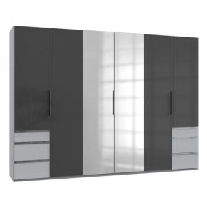 lloyd-mirrored-6-doors-wardrobe-gloss-grey-light-grey