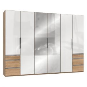 lloyd-mirrored-6-doors-wardrobe-gloss-white-planked-oak