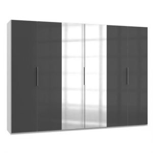 lloyd-mirrored-wardrobe-gloss-grey-white-6-doors