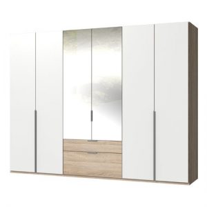 new-york-mirrored-6-doors-wardrobe-white-oak