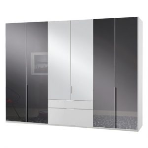 new-zork-mirrored-6-doors-wardrobe-gloss-grey-white