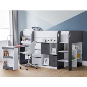 saturn-wooden-midsleeper-bunk-bed-white-and-charcoal-grey