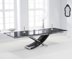 adalynn-210cm-extending-black-glass-dining-table-with-2-slanted-chrome-curved-legs1-product-google-base