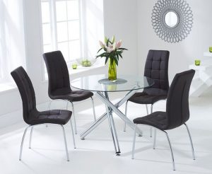 berit-100cm-glass-dining-table-with-4-brown-california-chairs-product-google-base