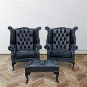 chesterfield-offer-pair-queen-anne-high-back-wing-chair-footstool-antique-blue-leather-product-google-base