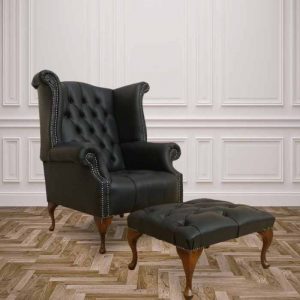 chesterfield-offer-queen-anne-buttoned-high-back-black-wing-chair-footstool-product-google-base
