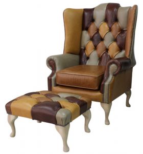 chesterfield-patchwork-leather-wing-chair-footstool-old-english-product-google-base