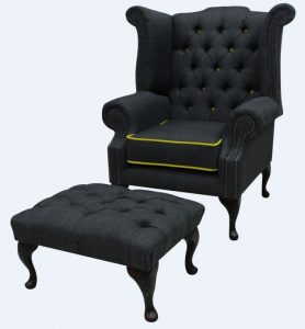 chesterfield-queen-anne-high-back-wing-chair-charles-charcoal-yellow-trim-linen-footstool-product-google-base