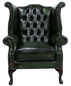chesterfield-queen-anne-wing-chair-antique-green-leather-product-google-base