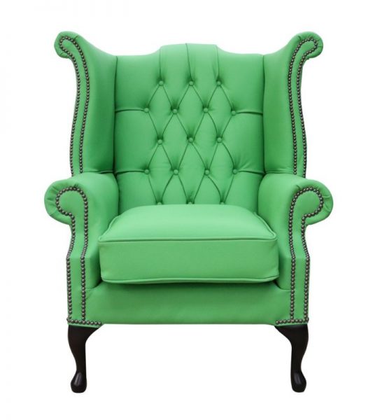 chesterfield-queen-anne-wing-chair-apple-green-leather-product-google-base