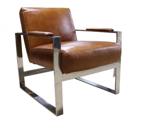 distressed-leather-and-stainless-steel-tan-armchair-product-google-base