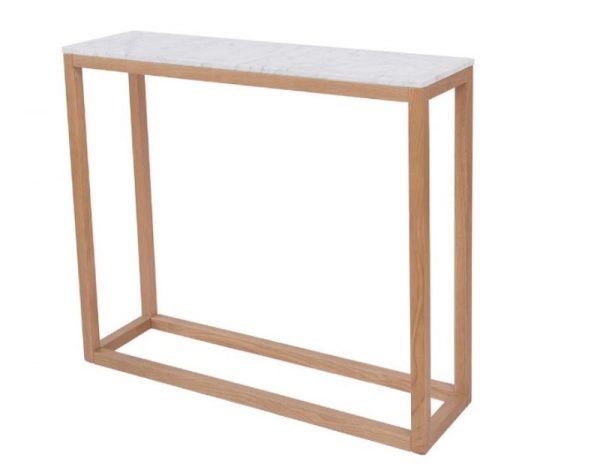 georgio-solid-oak-frame-console-table-with-real-white-marble-top-product-google-base