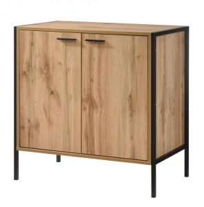 messiah-oak-effect-2-door-shoe-cabinet-with-black-metal-frame-product-google-base