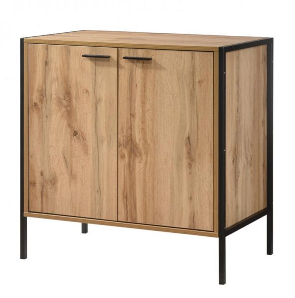 messiah-oak-effect-2-door-shoe-cabinet-with-black-metal-frame-product-google-base