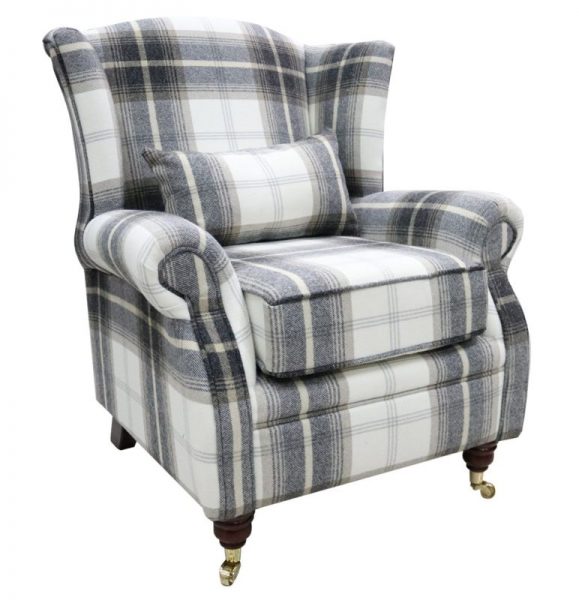 wing-chair-fireside-high-back-armchair-balmoral-charcoal-check-fabric-product-google-base