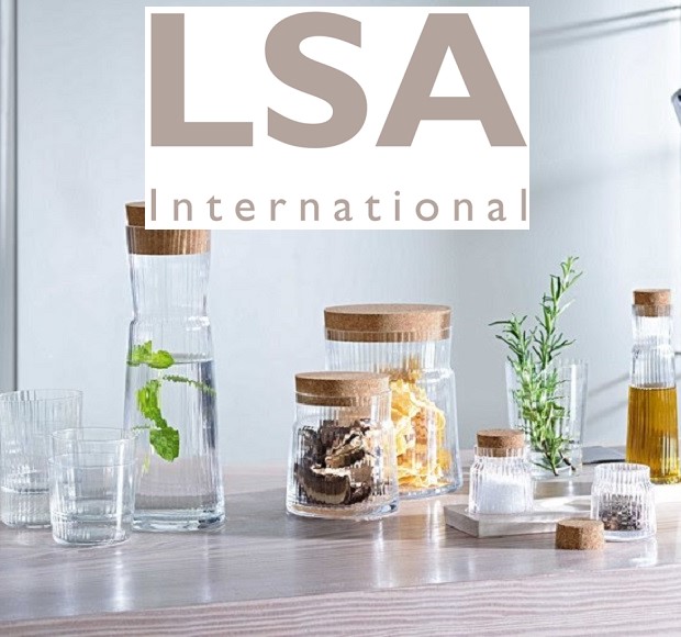 Mouth-Blown Glass Containers Available at LSA International 620x580