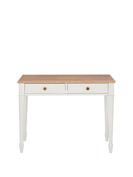 Meadow Dressing Table/Desk &#8211; White/Oak, MySmallSpace UK