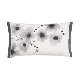 sanderson_mandarin_flowers_grey_cushion_front