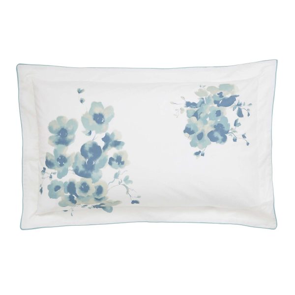 sanderson_mandarin_flowers_turquoise_oxford_pillowcase