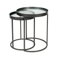 Boli-Side-Table-Set-with-Ribbed-Glass-Tabletops