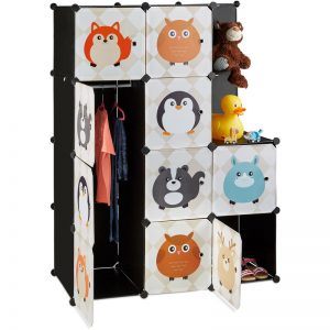 relaxdays-modular-kids-storage-shelf-animal-themed-plug-in-wardrobe-system-with-doors-dresser-with-clothes-rail-colourful-L-4389122-16184295_1