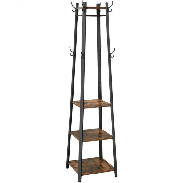 vasagle-coat-rack-industrial-coat-stand-with-3-shelves-ladder-shelf-with-hooks-and-clothes-rail-metal-frame-rustic-brown-by-songmics-lcr80x-L-3653874-16887121_1
