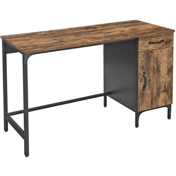 vasagle-computer-desk-writing-desk-for-study-office-desk-with-drawer-and-cabinet-home-office-living-room-bedroom-study-simple-assembly-metal-industrial-design-rustic-brown-by-songmics-lwd51x-L-