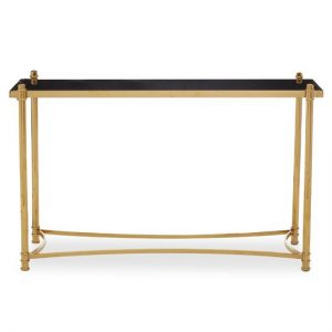 orion-black-glass-top-console-table-gold-metal-frame