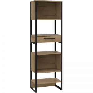 bleached-pine-tall-narrow-bookcase-dvdbook-storage-shelves-black-metal-frame-L-19265183-36857224_1
