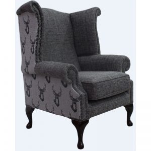 chesterfield-saxon-queen-anne-high-back-wing-chair-antler-stag-charcoal-grey-fabric-L-8239350-15608850_1
